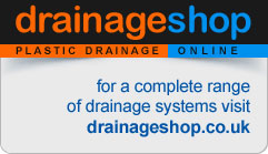 DRAINAGE SHOP - PLASTIC DRAINAGE ONLINE - for a complete range of drainage systems visit drainageshop.co.uk