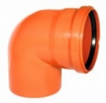 110mm 87 Single Socket Elbow