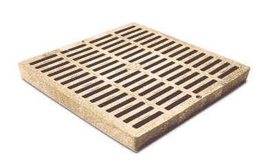 12'' Slotted Catch Basin Grate - Sand