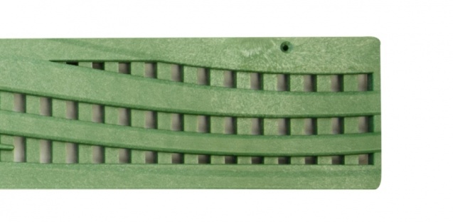 NDS Wave Decorative Channel Grate Green x 900mm