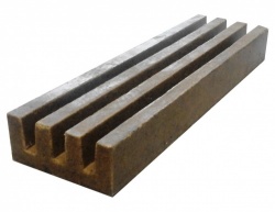 One Piece Multi-Slot Channel Drain x 0.5m