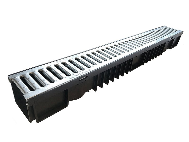 Bielbet A15 Drainage Channel X 1m Galvanised Grate Drainage Channel Bielbet A15 Drainage Channel X 1m Galvanised Grate Drainage Channel