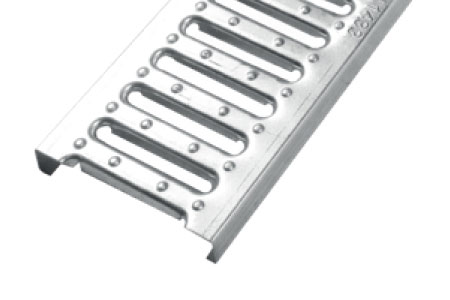 Bielbet Low Profile Drainage Channel X 1m A15 Galvanised Grate Bielbet Low Profile Drainage Channel X 1m A15 Galvanised Grate