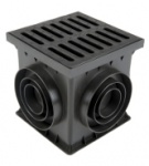 Catch Basin/Yard Drain Unit B125 Cast Iron Grate