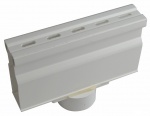 NDS Micro Channel Bottom Outlet White